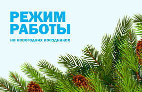График работы в новогодние праздники